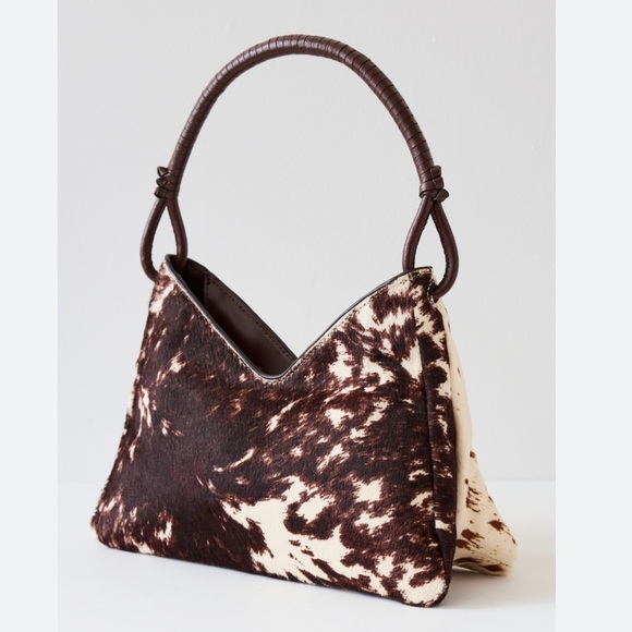 STAUD Handbags - LIKE NEW STAUD Valerie Shoulder Bag, Mixed Haircalf